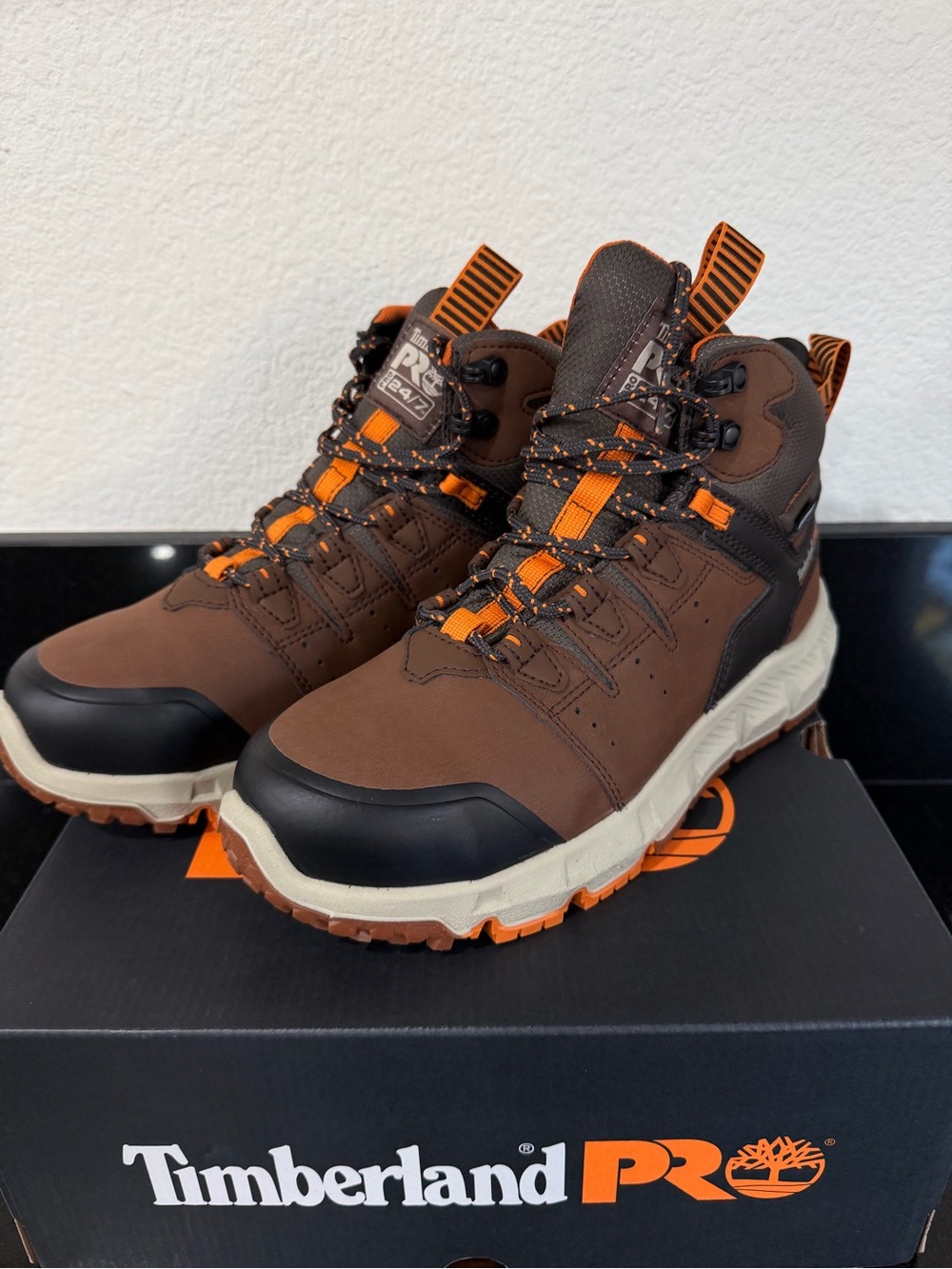 Timberland PRO Tempe 6” Alloy Toe Waterproof Work Boots Men 8.5 NIB